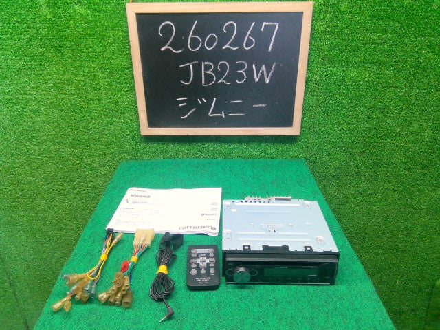 【中古】カロッツェリア DEH-5500 ジムニー GF-JB23W外し