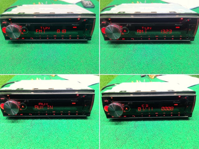 【中古】カロッツェリア DEH-5500 ジムニー GF-JB23W外し