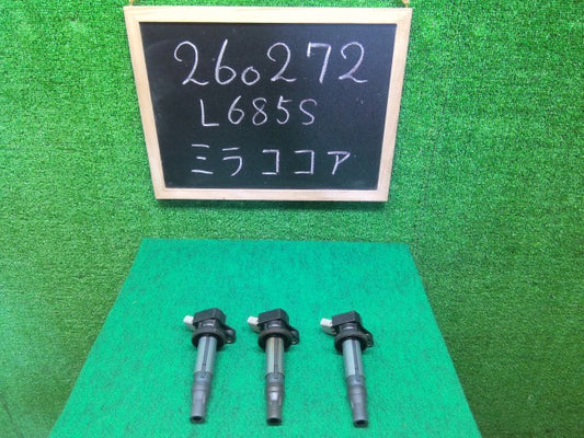 【中古】ミラココア DBA-L685S イグニッションコイル 19500-B2050