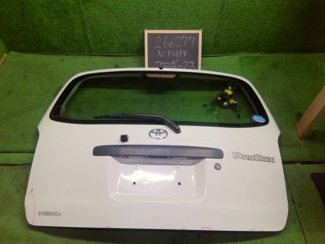 【中古】プロボックス DBE-NCP165V バックドアＡＳＳＹ 67005-52472