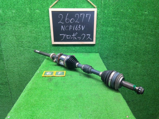 【中古】プロボックス DBE-NCP165V 右フロントドライブシャフト 43410-52260