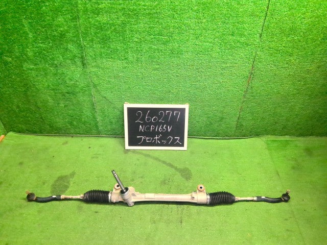 【中古】プロボックス DBE-NCP165V ステアリングギアボックス 45510-52420