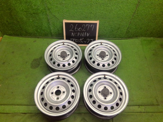 【中古】スチールホイール 14インチ 5J 4H