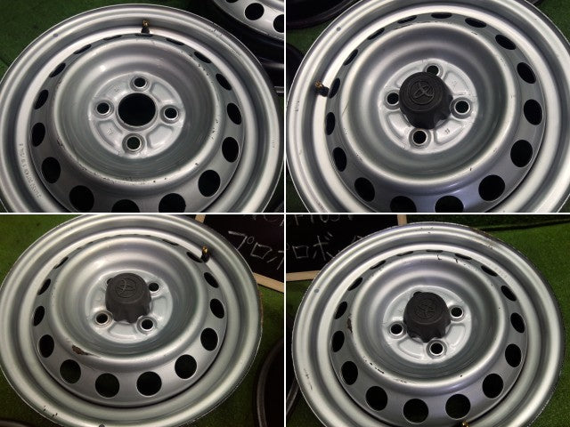 【中古】スチールホイール 14インチ 5J 4H