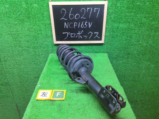 【中古】プロボックス DBE-NCP165V 左フロントストラット 48520-52B70