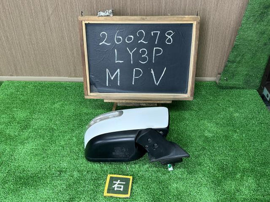 ＭＰＶ DBA-LY3P 右サイドミラー 右ドアミラー