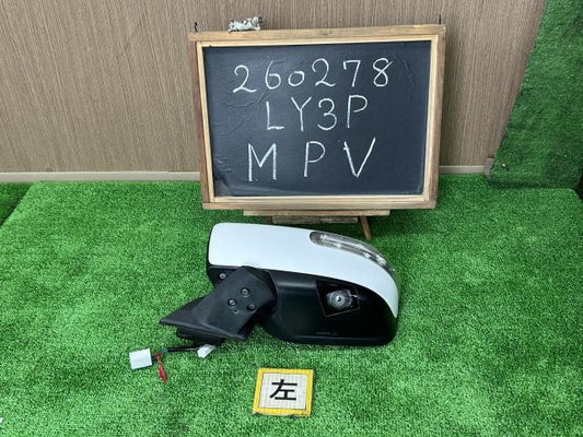 ＭＰＶ DBA-LY3P 左サイドミラー 左ドアミラー