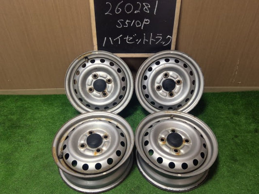 【中古】12インチ スチールホイール ハイゼット 3BD-S510P