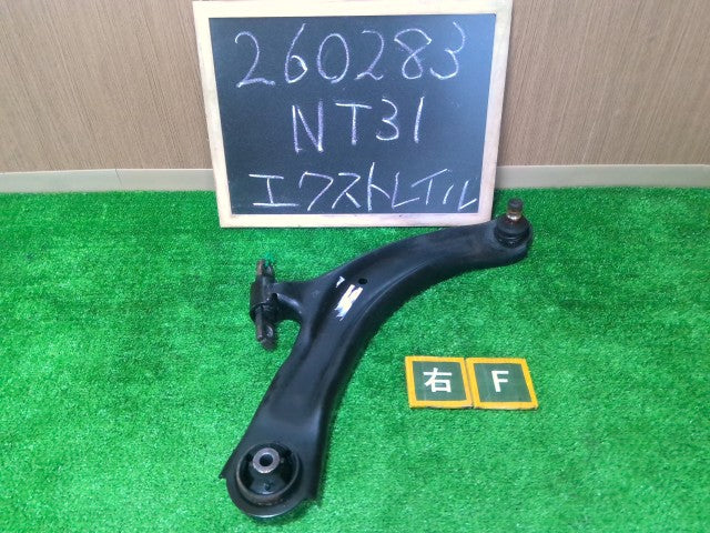 【中古】エクストレイル DBA-NT31 右フロントロアアーム 54500-JG00B