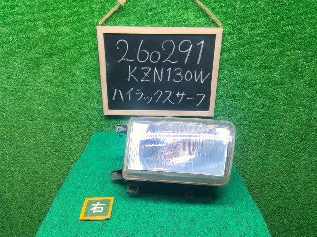 【中古】ハイラックスサーフ Y-KZN130W 右ヘッドランプＡＳＳＹ 81110-35090 自社品番260291 204