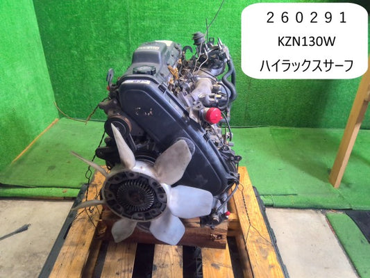 【中古】ハイラックスサーフ Y-KZN130W エンジンＡＳＳＹ 19000-67060 自社品番260291 204