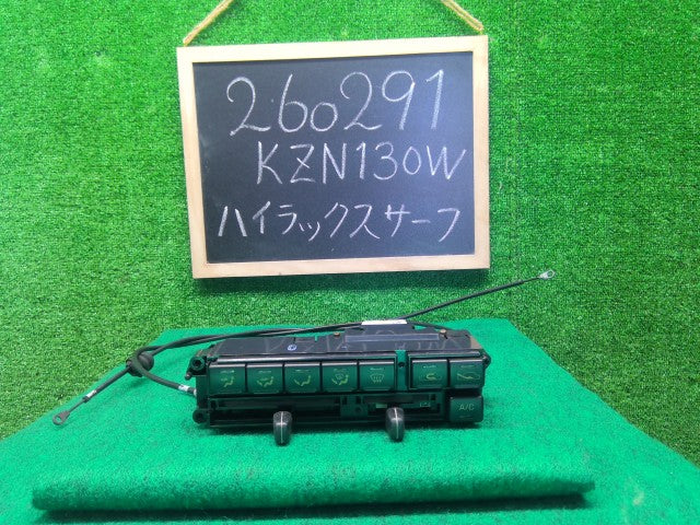 【中古】ハイラックスサーフ Y-KZN130W ＡＣ エアコン スイッチ ヒーターコントロール パネル 55910-35010 自社品番260291 204