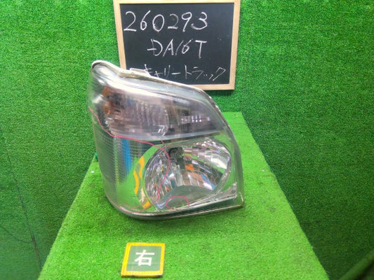 【中古】キャリィ EBD-DA16T 右ヘッドランプＡＳＳＹ 35120-82M01