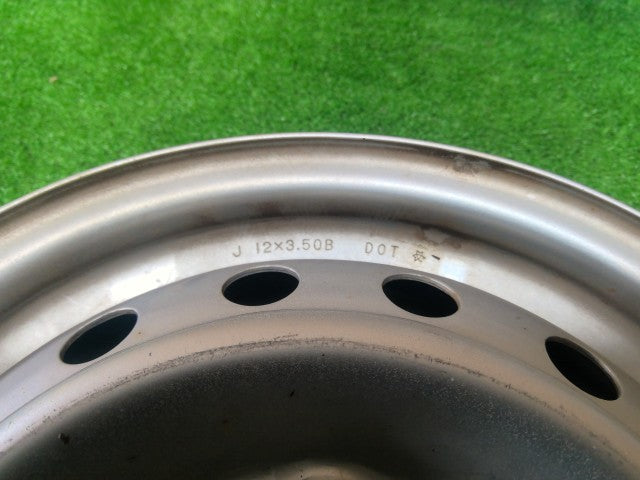 12インチ スチールホイール 12×3.5J 4H