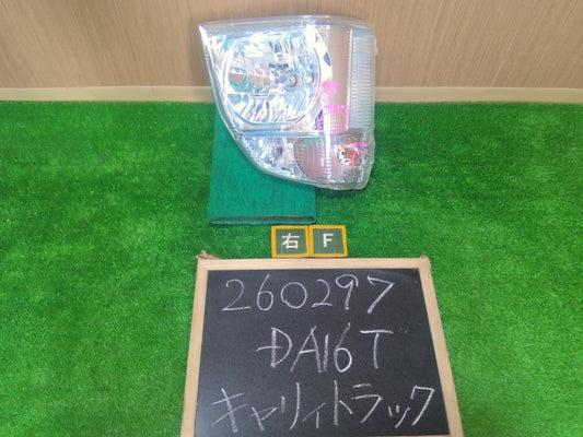 キャリィ EBD-DA16T 右ヘッドランプ 右ヘッドライト