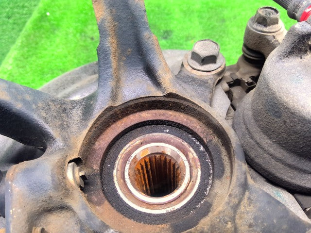 【中古】ｅＫワゴン DBA-H82W 左フロントナックルハブＡＳＳＹ 3870A025