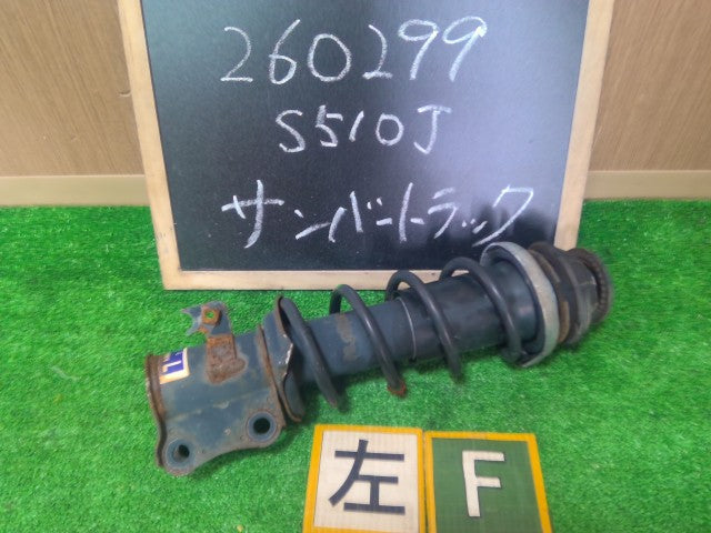 【中古】サンバー EBD-S510J 左フロントストラット ショック