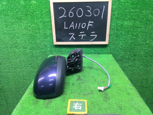 ステラ 右サイドミラー DBA-LA110F 87910B2C90