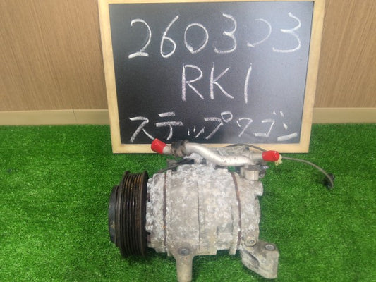 【中古】ステップワゴン DBA-RK1 ＡＣ エアコン