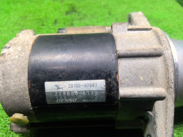 【中古】ハイゼット LE-S210V セルモーター 28100-87547