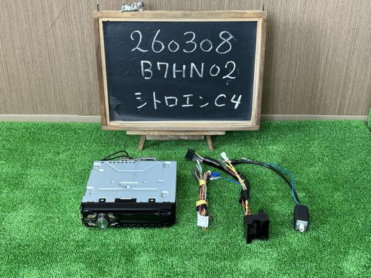 【中古】シトロエン ABA-B7HN02 オーディオ DVH-7638ZC