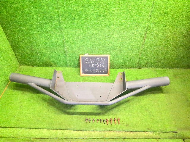 【中古】ランドクルーザー S-HDJ81V 社外 グリルガード