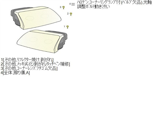 【中古】ランドクルーザー S-HDJ81V ヘッドランプ左右セット 81110-60371