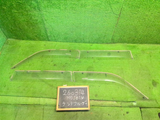 【中古】ランドクルーザー S-HDJ81V ドアバイザー 1台分