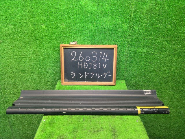 【中古】ランドクルーザー S-HDJ81V リアステッププレート 52351-60010