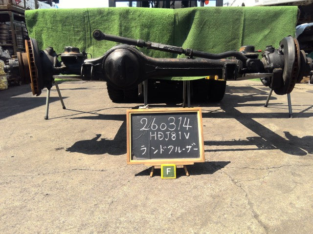 【中古】ランドクルーザー S-HDJ81V フロントアクスルホーシングＡＳＳＹ 43110-60370