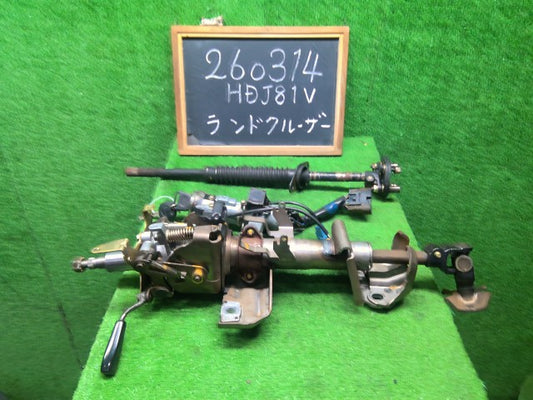 【中古】ランドクルーザー S-HDJ81V ステアリングコラム 45870-60070