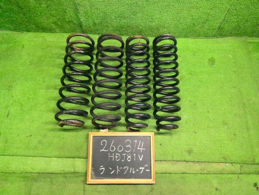 【中古】ランドクルーザー S-HDJ81V スプリングセット 6M1