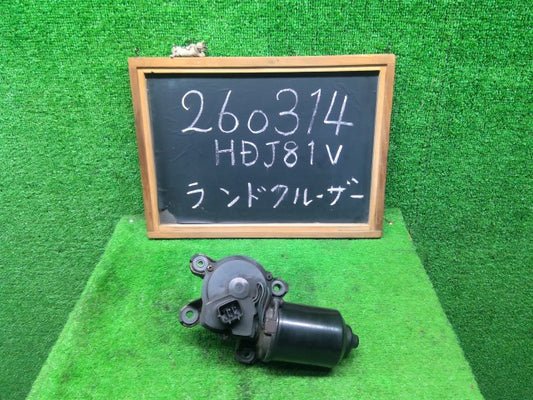 【中古】ランドクルーザー S-HDJ81V フロントワイパーモーター 85110-60170