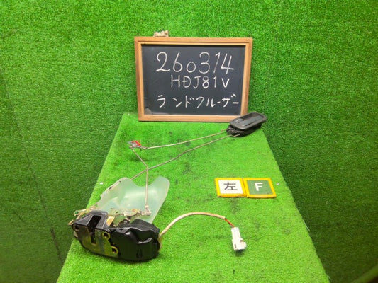 【中古】ランドクルーザー S-HDJ81V 左フロントドアロックソレノイド 69040-60011
