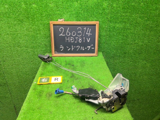 【中古】ランドクルーザー S-HDJ81V 右リアドアロックソレノイド 69330-60051
