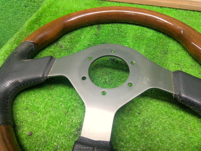 【中古】ランドクルーザー S-HDJ81V 社外 ステアリングホイール