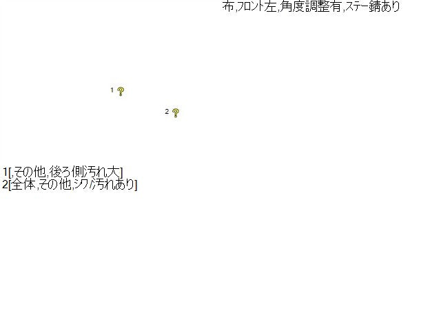 【中古】ランドクルーザー S-HDJ81V フロント左ヘッドレスト 71910-60130-03