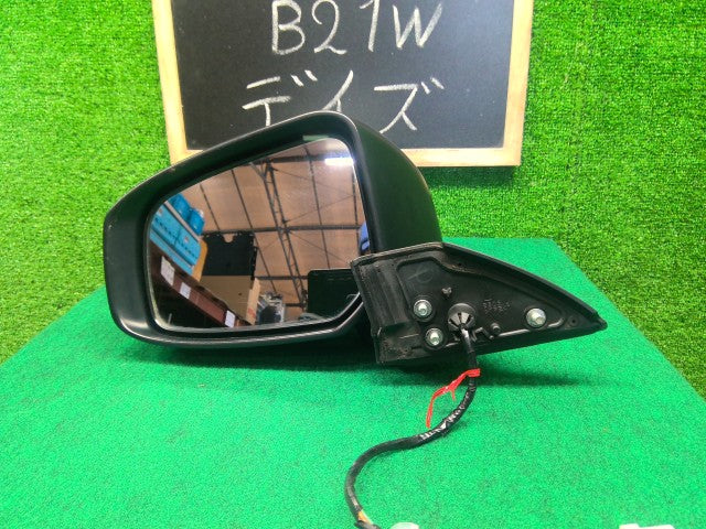 【中古】デイズ DBA-B21W 左サイドミラー 96302-6A08A