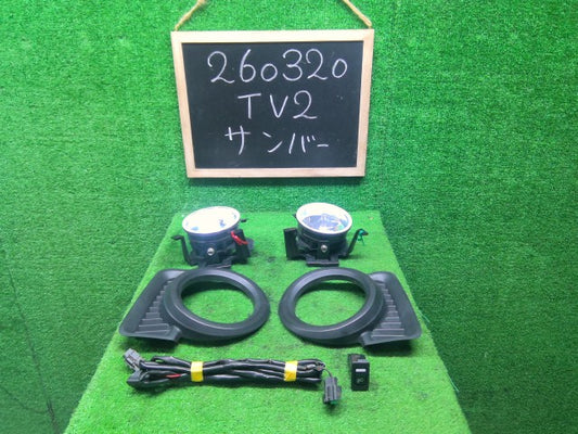 【中古】サンバー EBD-TV2 フォグランプ左右セット