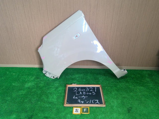 【中古】ムーヴキャンバス 5BA-LA800S 左フロントフェンダー 53812-B2A60