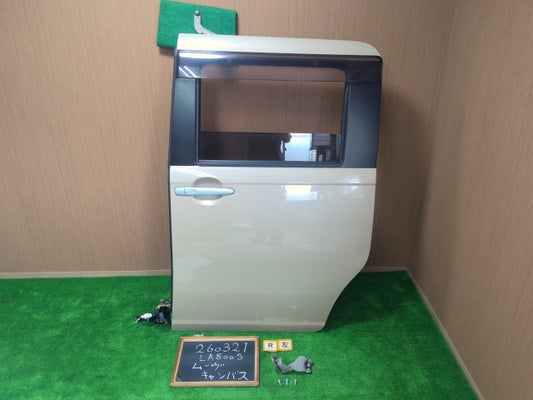【中古】ムーヴキャンバス 5BA-LA800S 左リアドア 左リア