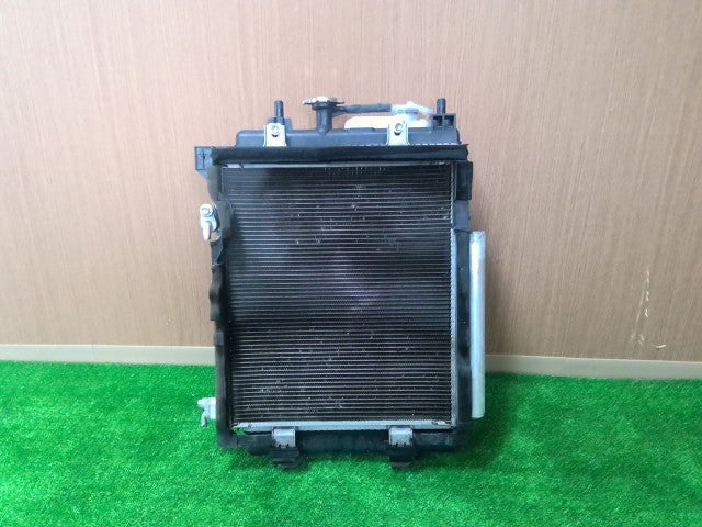 【中古】ムーヴキャンバス 5BA-LA800S ラジエータ ファン付