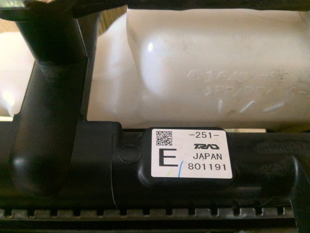 【中古】ムーヴキャンバス 5BA-LA800S ラジエータ ファン付