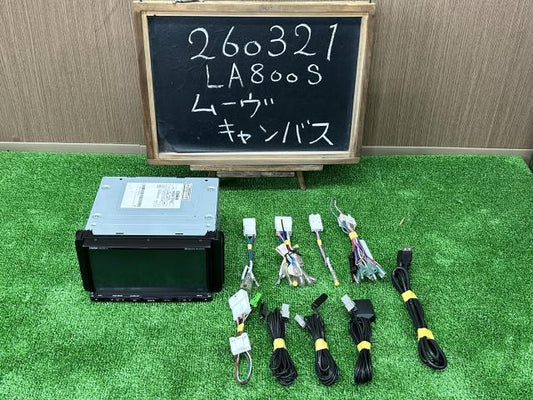 【中古】カーナビゲーション クラリオン 地図データ2012年 ムーヴキャンバス