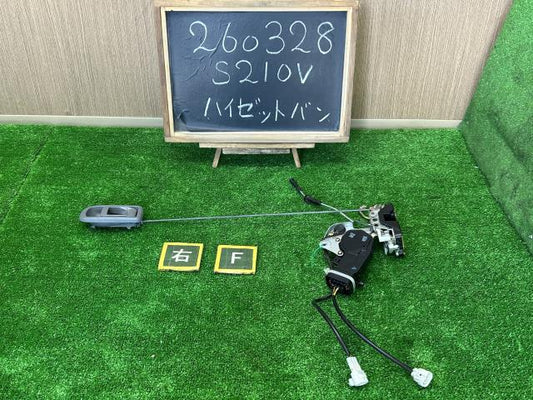 【中古】ハイゼット LE-S210V 右フロント ドアロック