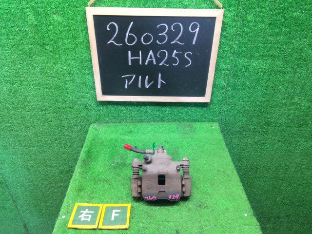 【中古】アルト DBA-HA25S 右フロントキャリパー 55101-64LA0-999