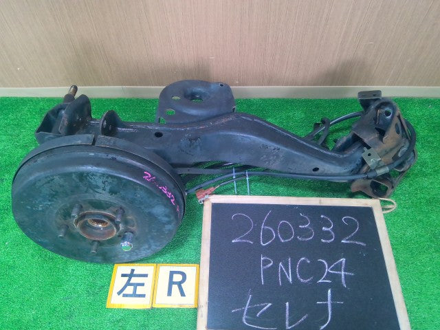 【中古】セレナ GF-PNC24 左リアナックルハブ アーム