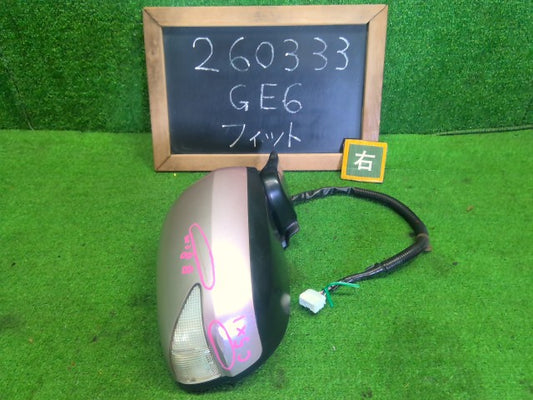 フィット 右サイドミラー DBA-GE6 76208-TF0-J21