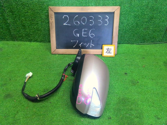フィット 左サイドミラー DBA-GE6 76258-TF0-J21