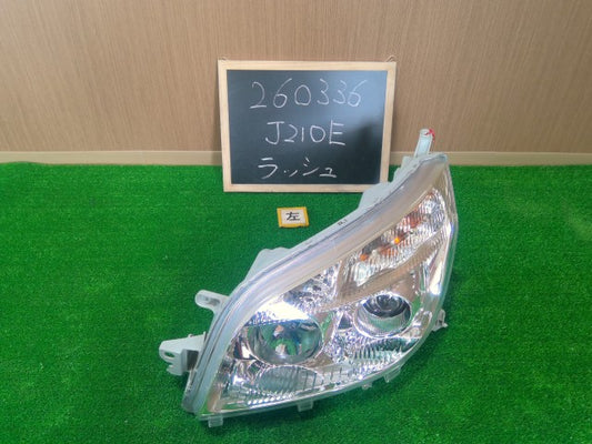 【中古】ラッシュ ABA-J210E 左ヘッドランプＡＳＳＹ 81150-B4160